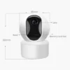CAMARA DE SEGURIDAD WIFI DE INTERIOR 360 P2P IPC-Q611 SEISA