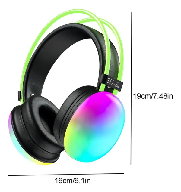 AURICULAR INALÁMBRICO PD1 GAMER RGB