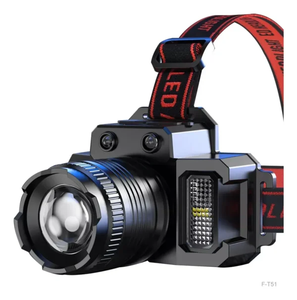 LINTERNA MINERA LED CABEZA VINCHA F-T51