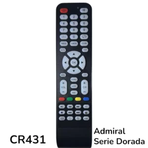 CONTROL REMOTO TV ADMIRAL - SERIE DORADA