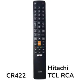 CONTROL REMOTO TV SMART HITACHI - TCL - RCA