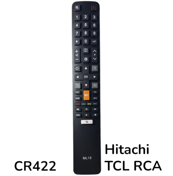 CONTROL REMOTO TV SMART HITACHI - TCL - RCA
