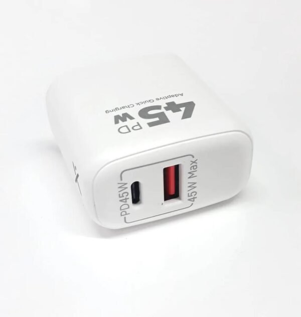 CARGADOR XAEA OPTIMUM 45W USB+TIPOC MOD501