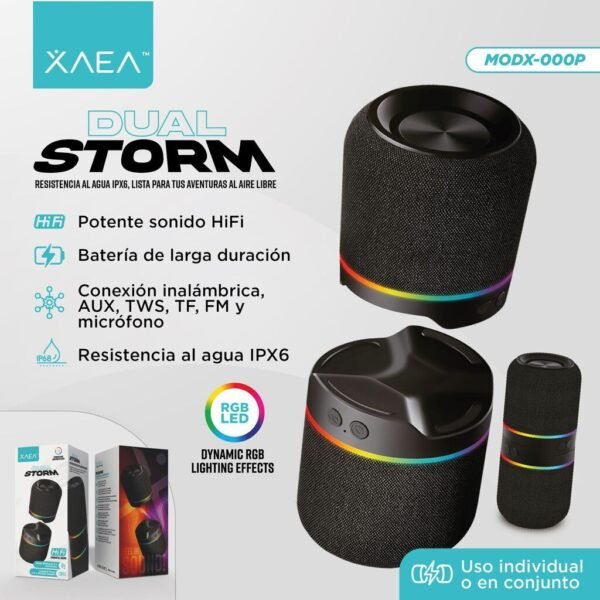 PARLANTE DUAL STORM XAEA