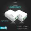 CABEZAL INTENSIFY 30W DOBLE USB XAEA