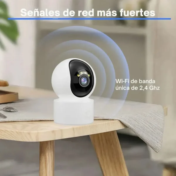 CAMARA DE SEGURIDAD WIFI DE INTERIOR 360 P2P IPC-Q611 SEISA