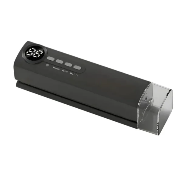 MAQUINA SELLADORA AL VACIO INALÁMBRICA NEGRA HB-521 SEISA