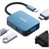 HUB ADAPTADOR TIPO C A HDMI VGA USB BENFEI BF-310