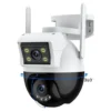 CAMARA DE EXTERIOR IP DOMO DOBLE LENTE IPC-ZAS06 SEISA FULL HD IP69