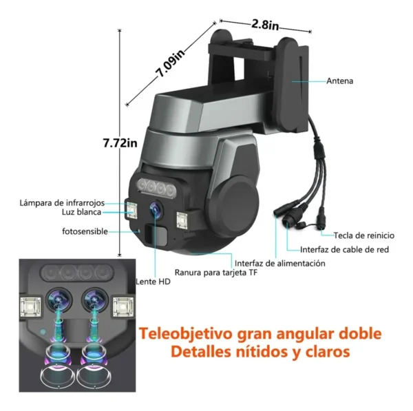 CAMARA DE EXTERIOR IPC-Q820EM
