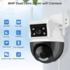 CAMARA DE EXTERIOR IP DOMO DOBLE LENTE IPC-ZAS06 SEISA FULL HD IP69