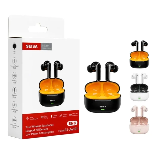 AURICULARES INALAMBRICOS EJ-A6101 SEISA