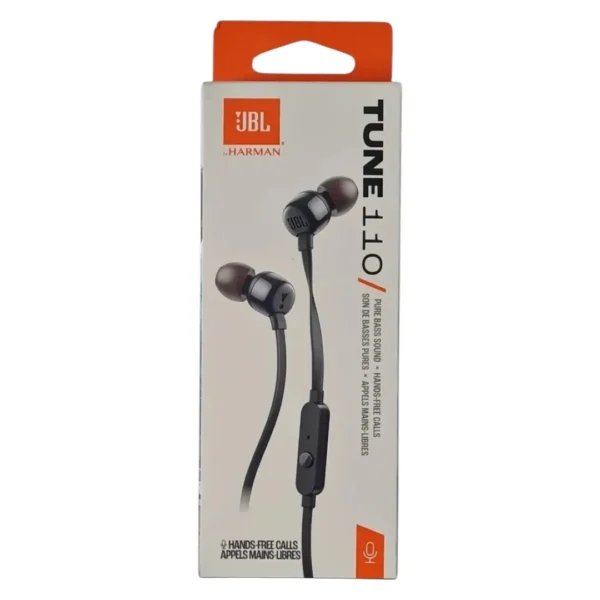 AURICULARES JBL TUNE 110 NEGRO