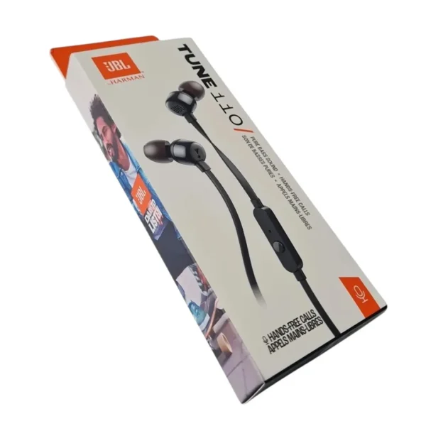 AURICULARES JBL TUNE 110 NEGRO