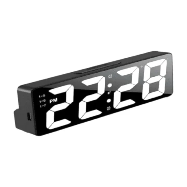 RELOJ DESPERTADOR ESPEJO YHX-613A