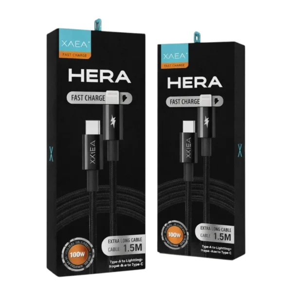 CABLE TIPO C A LIGHTNING HERA FAST CHARGE MODX-106C