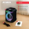 image (21) Parlante Bluetooth Portátil Aiwa Aw-p180 6000w Pmpo