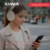image (58) AURICULAR AIWA BT AW-AVB602C CREMA