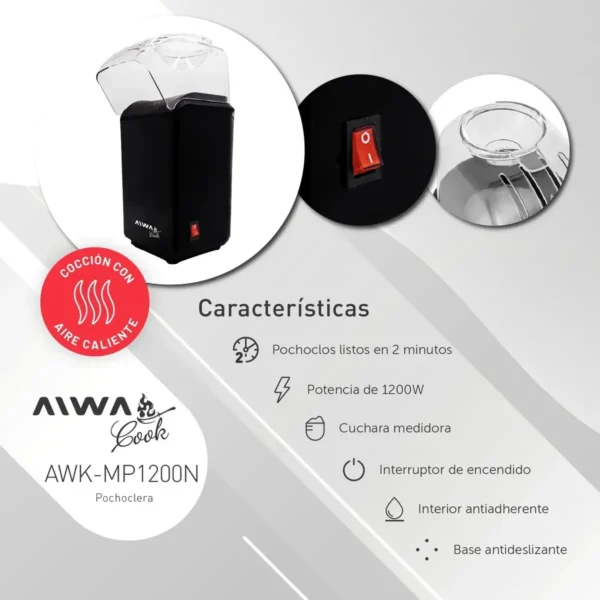 image (74) POCHOCLERA AIWA 1200W AWK-MP1200N