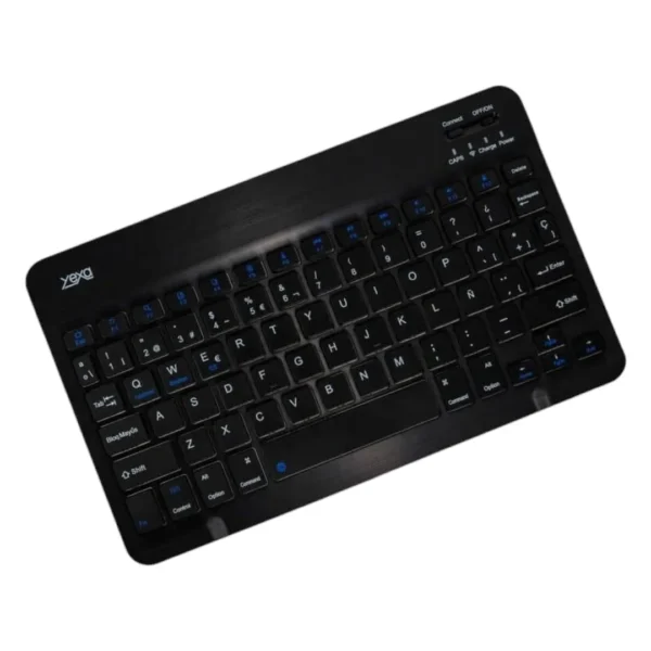 TECLADO RECARGABLE INALAMBRICO YEXA MODY-00DY NEGRO