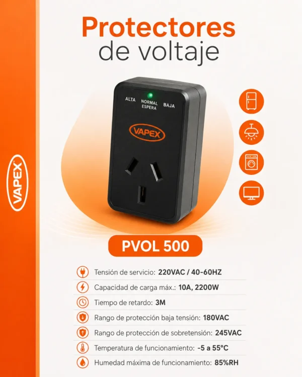 PROTECTOR DE TENSIÓN VAPEX AUTOMÁTICO