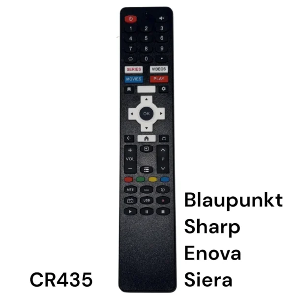 CONTROL REMOTO SMART TV BLAUKPUNT - SHARP - ENOVA - SIERA