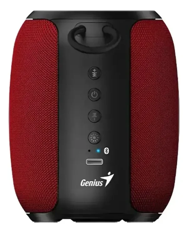 PARLANTE PORTATIL SP-915BT 5W ROJO GENIUS