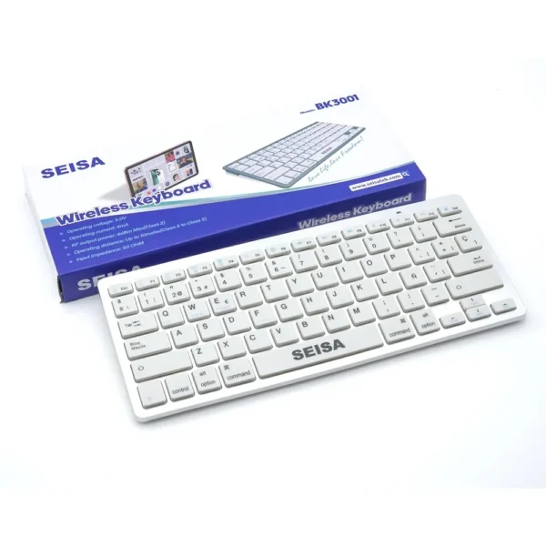 TECLADO INALAMBRICO SEISA COMPACTO