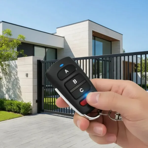 CONTROL REMOTO COPIADOR PARA PORTÓN ELÉCTRICO RMC100