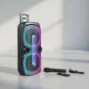 Parlante Portátil Kioto Tw1500 80w Bluetooth Led Micrófono