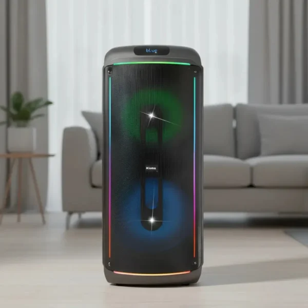 Parlante Bluetooth Kioto Tw-4000 Ecualizador bluetooth luz rgb microfono