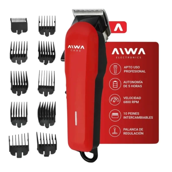 CORTADORA DE PELO INALAMBRICA AWC - CPB04R AIWA