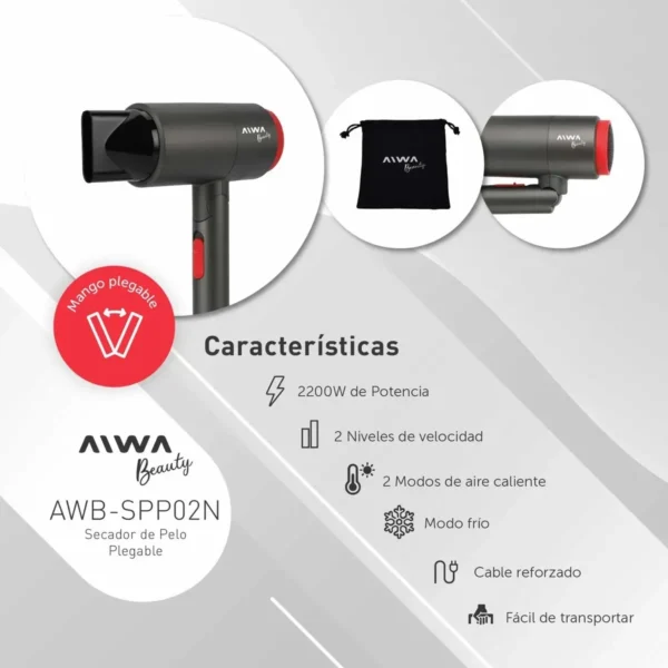 image - 2026-07-30T191951.541 SECADOR DE PELO PLEGABLE AWV-SPP02G AIWA