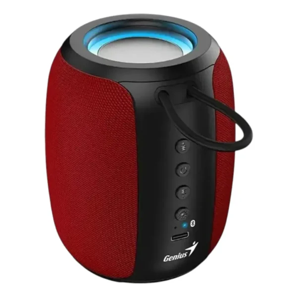 PARLANTE PORTATIL SP-915BT 5W ROJO GENIUS