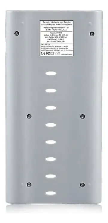 image - 2026-09-19T191035.876 CARGADOR PARA BATERIAS AA-AAA 8SLOTS P808U MEGALITE
