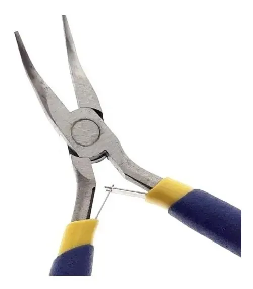 MINI PINZA DE PUNTA PLANA ZD701