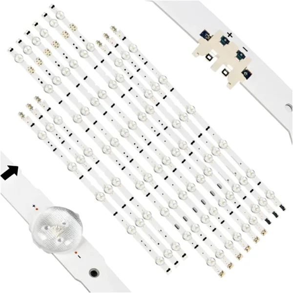 LED (16) KIT 7 TIRAS LED COMPATIBLE CON SAMSUNG UN60H64