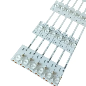 KIT DE 6 TIRAS LED DE 4 LEDS 6V PARA L40T20SMART