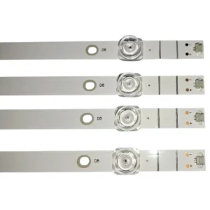 KIT DE 4 TIRAS DE 8 LEDS Noblex Dk55x6500