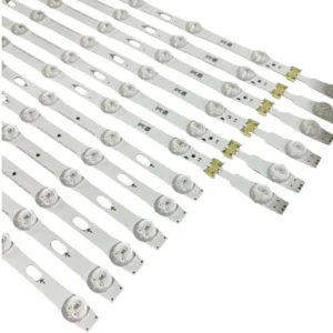 KIT 6 TIRAS 6 LEDS Y 6 TIRAS DE 8 LEDS UN55MU6300 COMPATIBLE