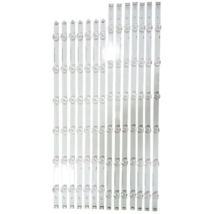 LED (4) KIT DE 14 TIRAS LED LG 55LA6200 POLA