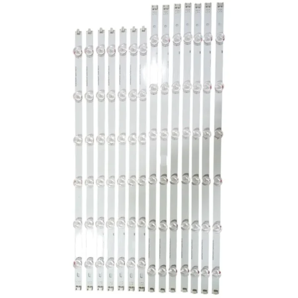 LED (4) KIT DE 14 TIRAS LED LG 55LA6200 POLA