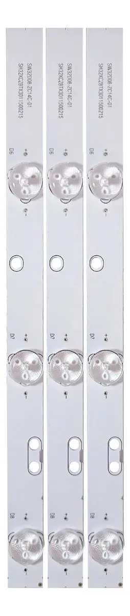 KIT 3 TIRAS LED CDH-LE32SMART04 CDH-LE32SMART06
