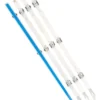 KIT DE 4 TIRAS DE 8 LEDS Noblex Dk55x6500