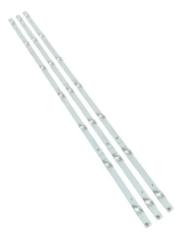 KIT DE 3 TIRAS DE 7 LEDS PARA NOBLEX DJ43X5100 COMPATIBLE