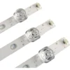 KIT DE 3 TIRAS DE 7 LEDS PARA NOBLEX DJ43X5100 COMPATIBLE